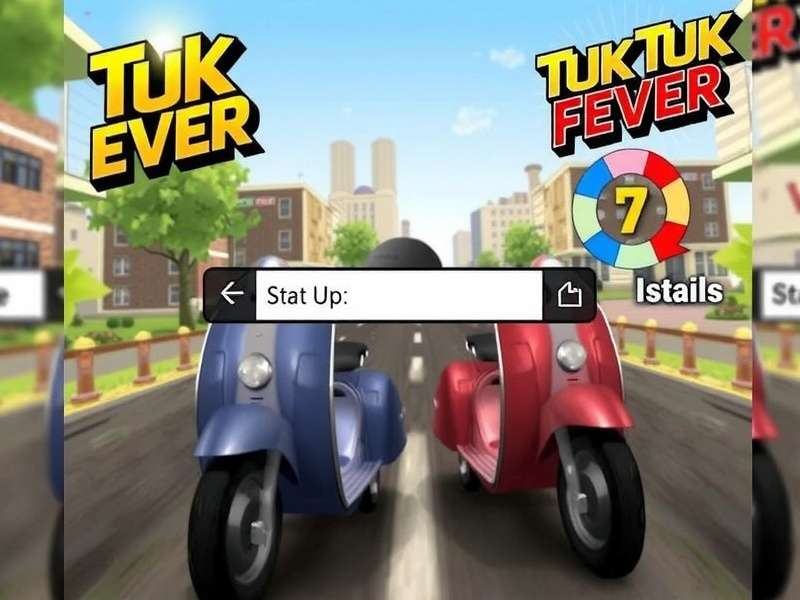 Impressive download numbers for Tuk Tuk Fever India in India Tuk Tuk Fever India Download Statistics